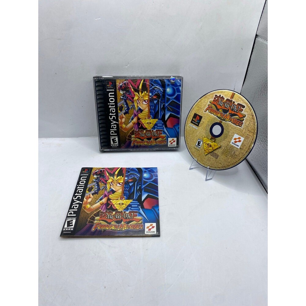 Konami Yu-Gi-Oh! Forbidden Memories Sony PlayStation 1 w/ Manual